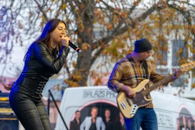 Őszi kavalkád Pétervására 06 B-SOUND hangosítás